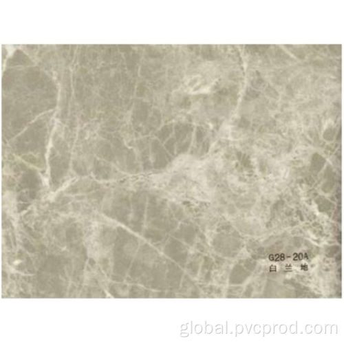 Marble Grain Decorative Pvc Film Marble grain PVC film for vacuum membrane press Factory